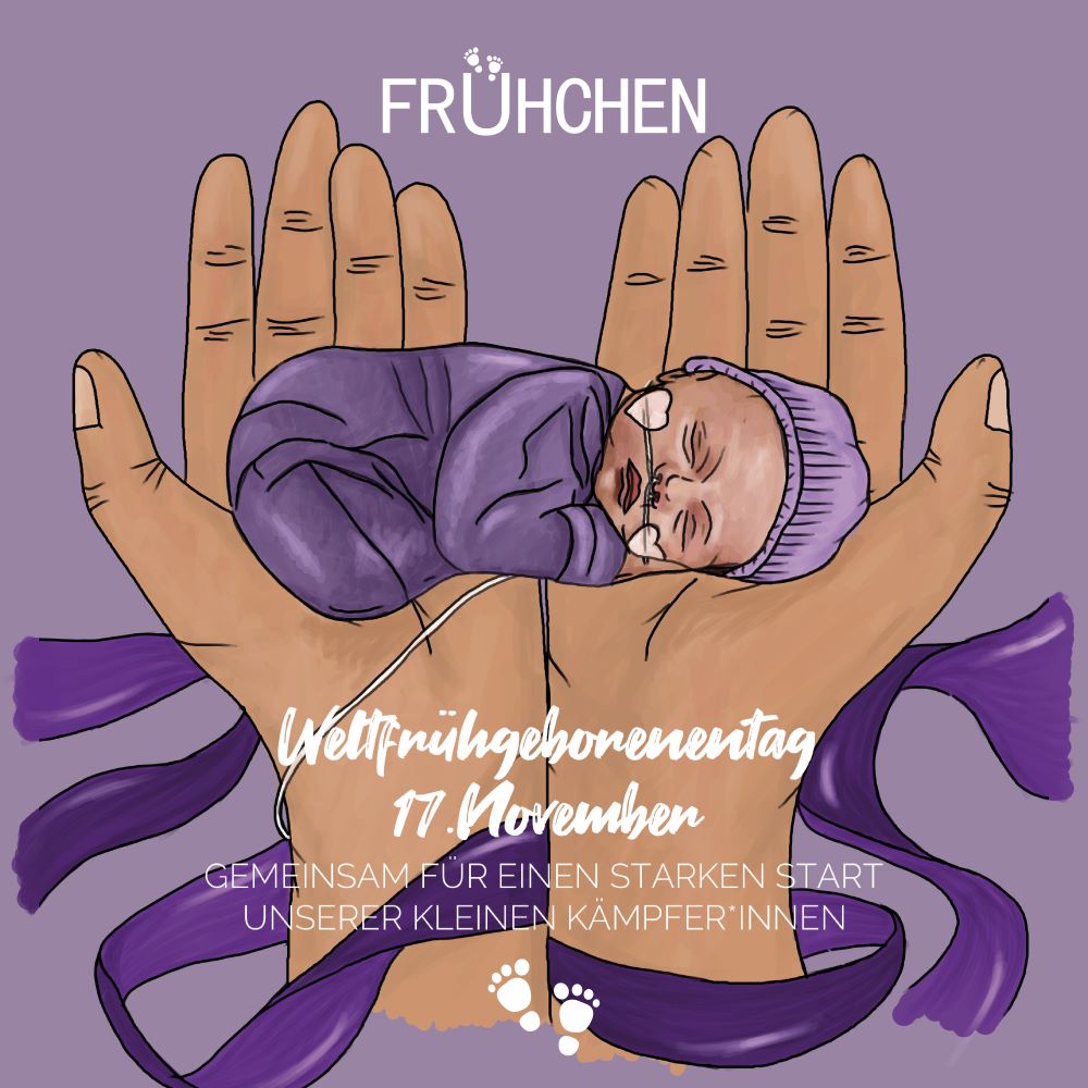 Instapost Weltfrühchentag deutsch KLEIN